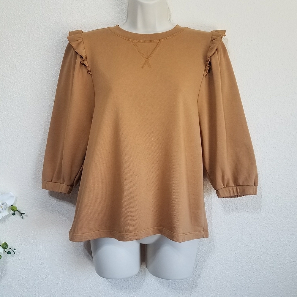 Roller Rabbit Cassia Sweatshirt in Coffee